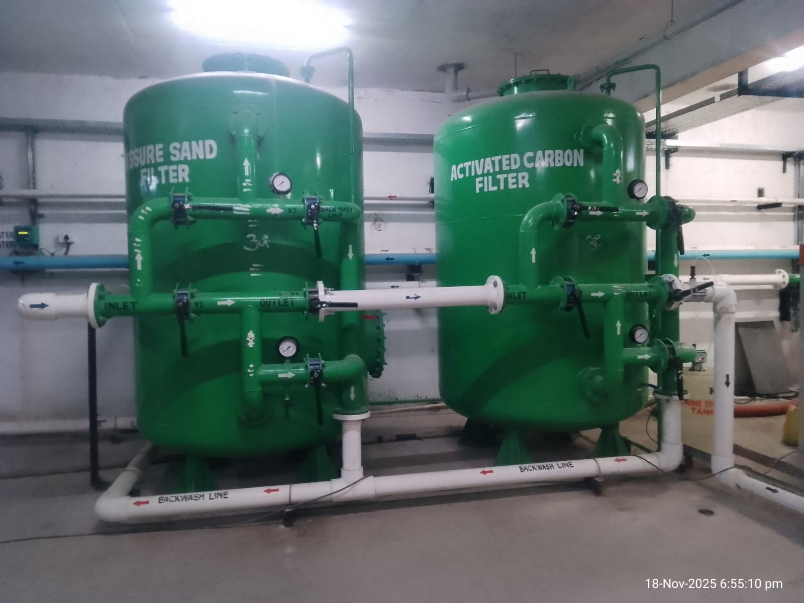 Commercial Tank Cleaning Project